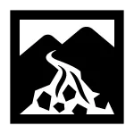 Debris Flow SVG Icon